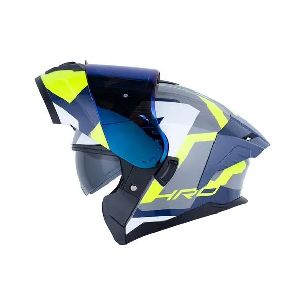 Casco HRO 3480 DV EVO PRIVILEX - Gris Amarillo