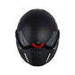 Casco Abierto ICH 102 NALES - Negro Rojo