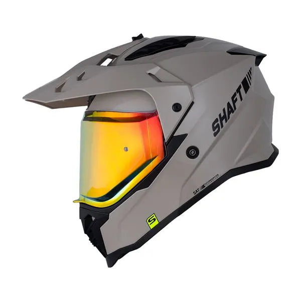 Casco Multipropósito SHAFT MX360 SOLID - Arena Negro