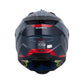 Casco Multipropósito SHAFT MX360 KOSH - Gris Rojo
