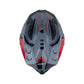 Casco Multipropósito SHAFT MX360 KOSH - Gris Rojo