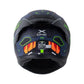 Casco X ONE 500 RS MAKO Azul Verde + Pinlock