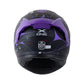 Casco X ONE 500 RS Web Lock Negro Morado + Pinlock