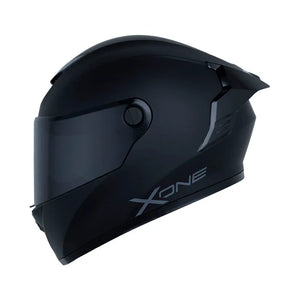 Casco X ONE 500 RS Solid V2 Negro Gris + Pinlock