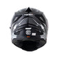 Casco HRO MX 330 DV VONIFACE Negro Rojo