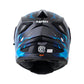 Casco HRO MX 330 DV VONIFACE Negro Morado