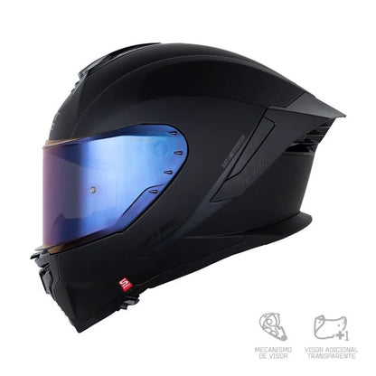 Casco SHAFT PRO SERIES 609 Venom - Negro Mate