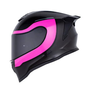 Casco HRO 506 SP DES - Negro Fucsia