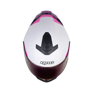 Casco HRO 506 SP MEYK - Blanco Fucsia