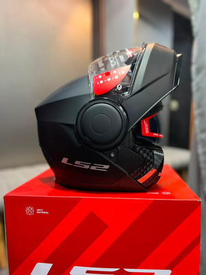 Casco Abatible LS2 FF902 Plus Scope II - Negro Mate