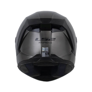 Casco LS2 FF820 JEANS - Titanio Negro