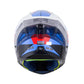 Casco SHAFT 596 SP THUKO Azul Blanco