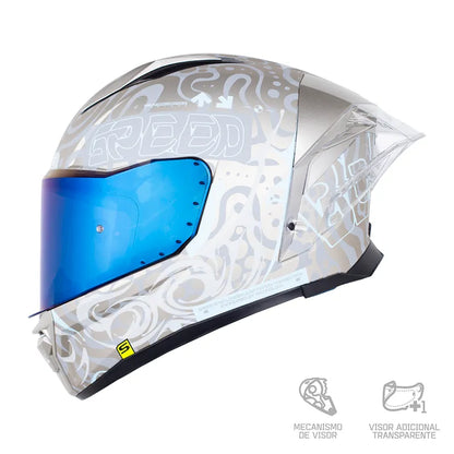Casco SHAFT 596 SP BOLTER Blanco