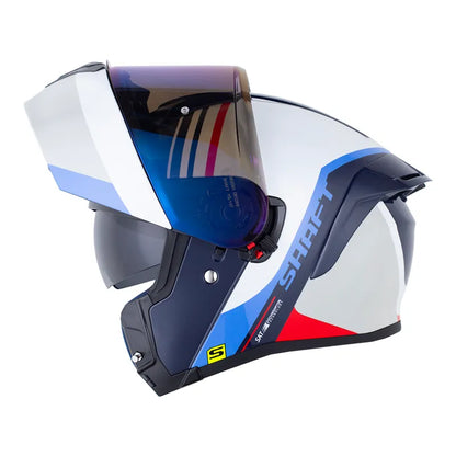 Casco Shaft 3820 SP PRIX Blanco Azul