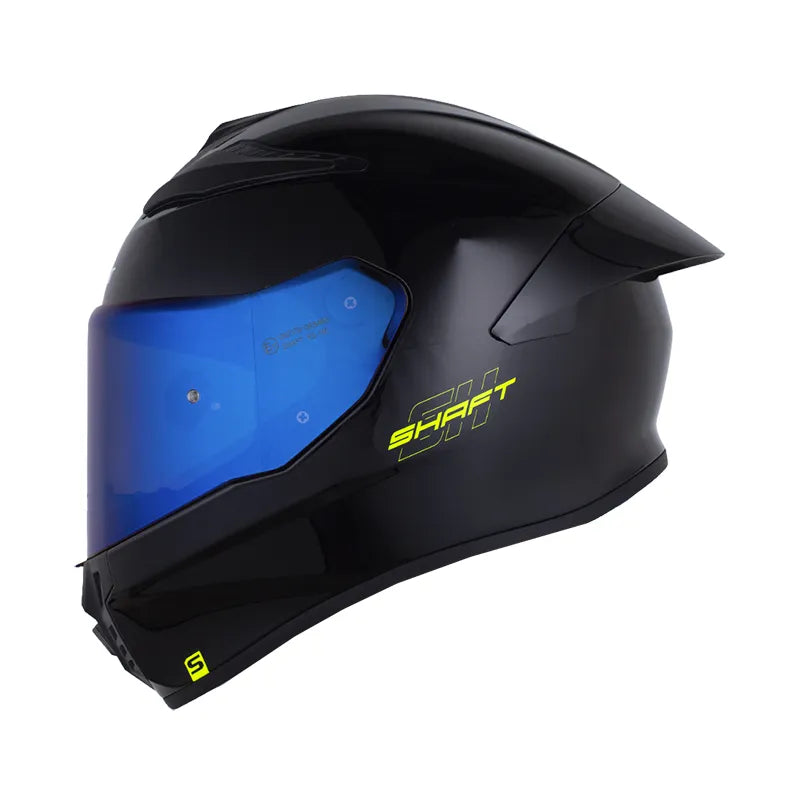 Casco SHAFT 584 SP SOLID V2 Negro Brillante