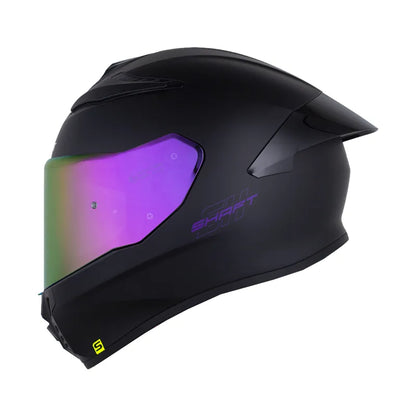 PREVENTA Casco SHAFT 584 SP SOLID V2 Negro Fucsia