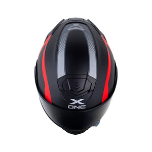 Casco X ONE 3000 RS PATCHEX Gris Rojo