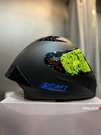 Casco SHAFT 526 SP EVO Negro Azul