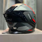 Casco SHAFT PRO SERIES 240DV Cozone Gris Rojo