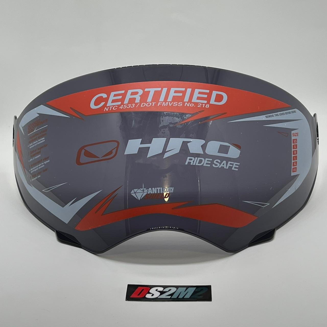 Visor HRO MX330 DV Negro Humo
