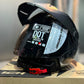 Casco Abierto ICH 102 NYXAR - Gris Oscuro