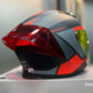 Casco SHAFT 226 GT Parker Rojo