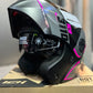 Casco Abatible ICH 3110 Treat - Fucsia