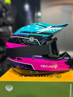 Casco Para niños XECURO 003 Rosado