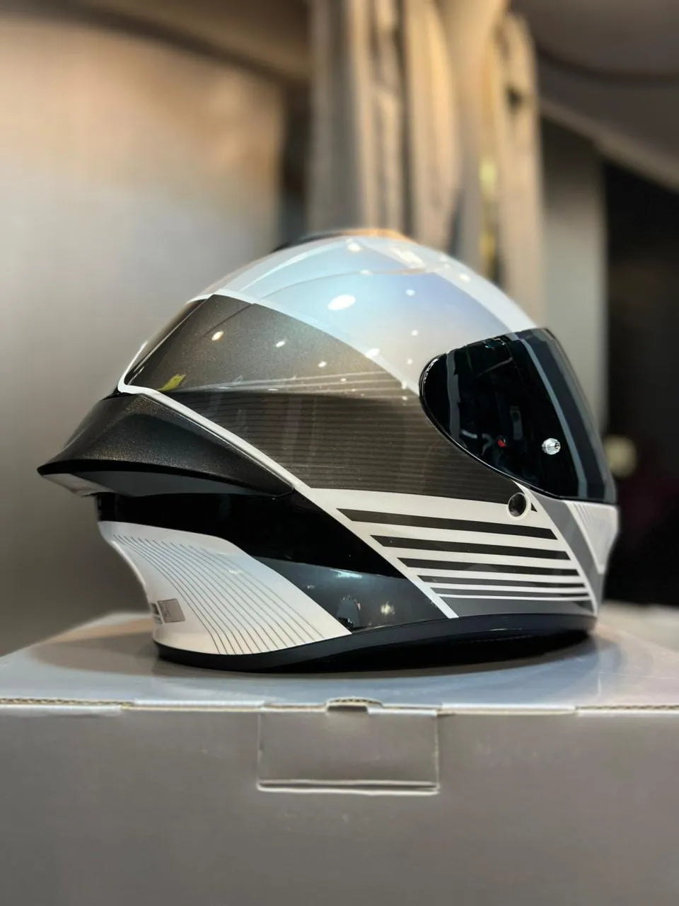 Casco HJC C71 Morix Gris