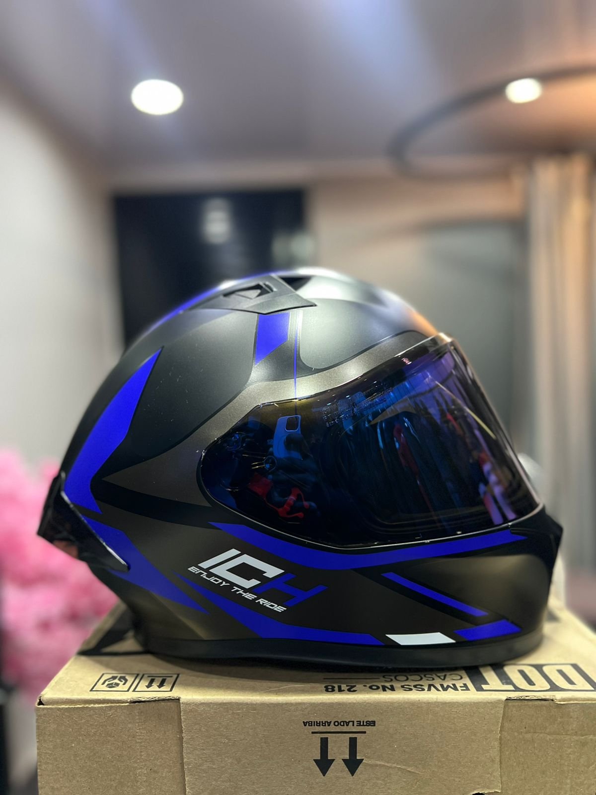 Casco ICH 503SP Trent Azul