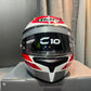Casco HJC C10 HIPER - BLANCO ROJO