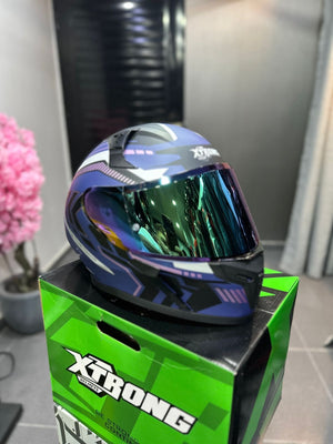 Casco Integral XTRONG Ranger Lineal Morado