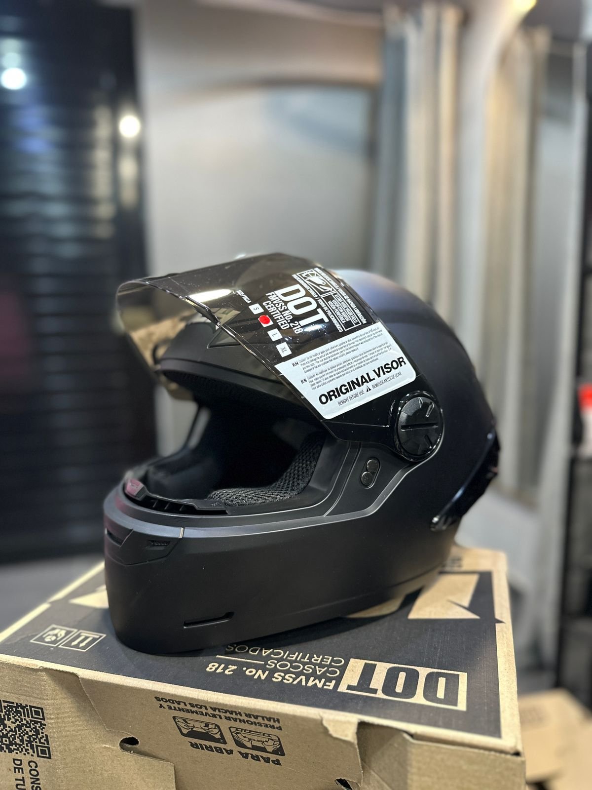 Casco Integral ICH 501 Negro Mate