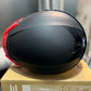 Casco X One 500RS Solid Negro Rojo