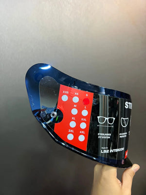 Visor Transparente LS2 FF 808 Stream II - Azul