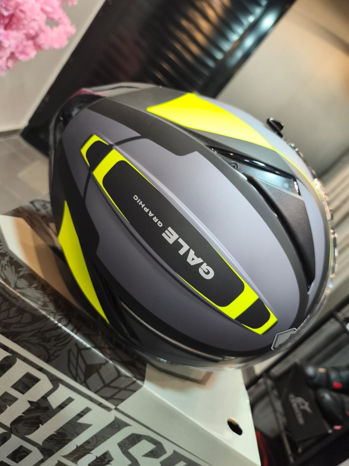 Casco SPARTAN Panther Gris Verde