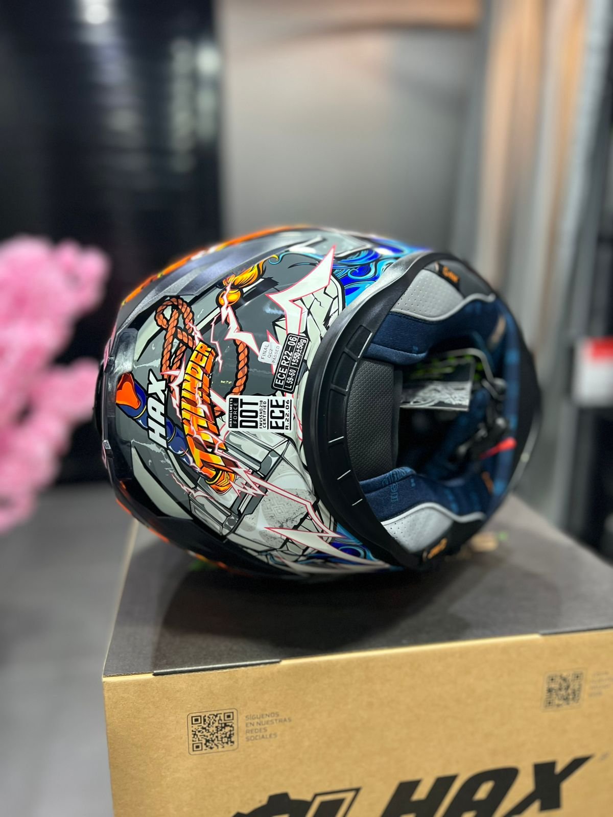 Casco HAX Force Thunder