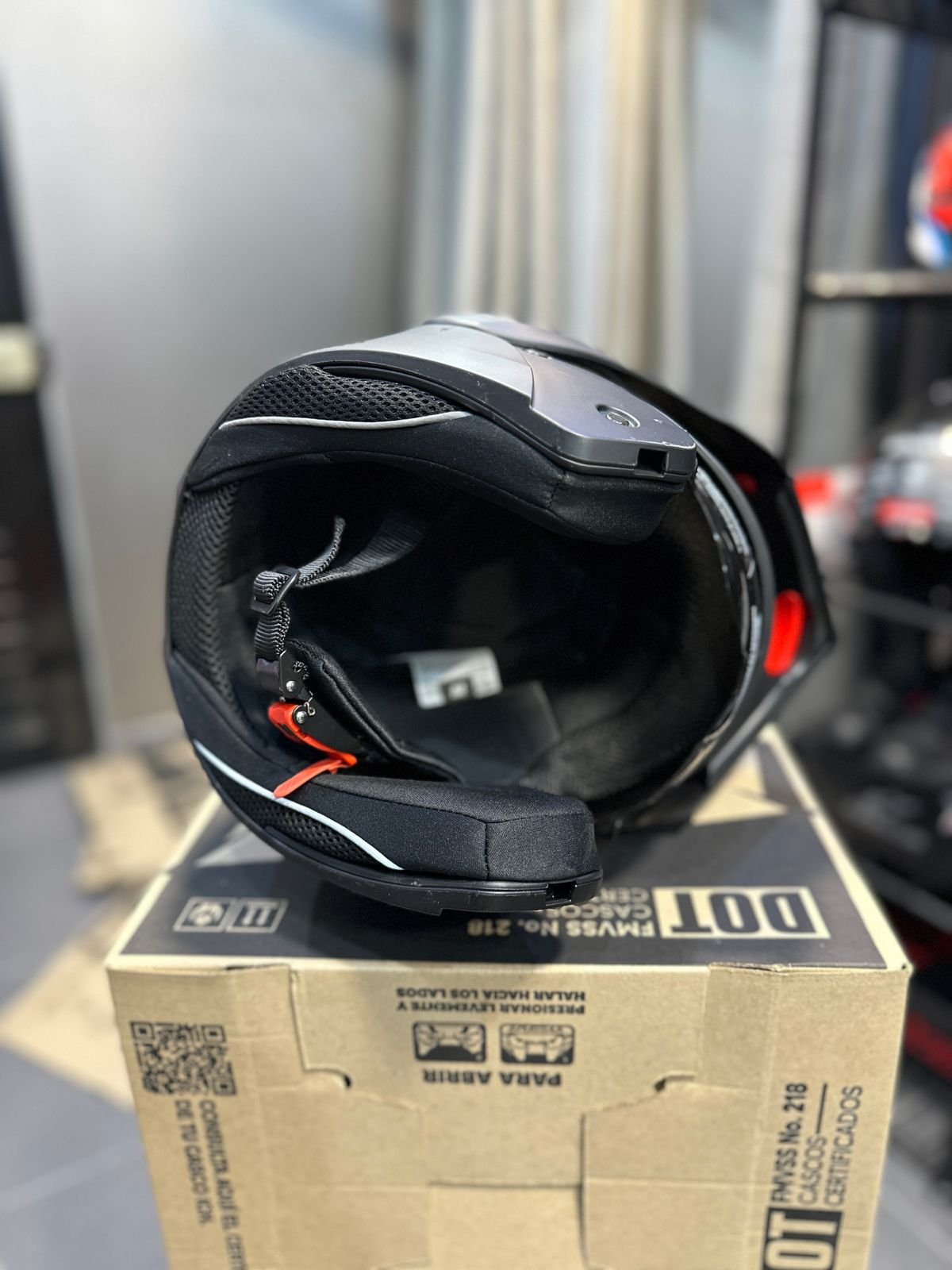 Casco Abatible ICH 3110 Negro Mate