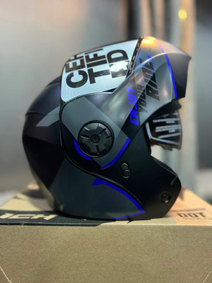 Casco Abatible ICH 3110 Treat - Azul