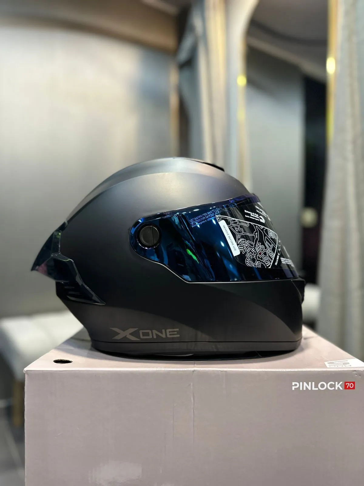 Casco X One 500RS Solid Negro Mate
