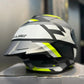 Casco XTRONG 820SP Manja Gris Oscuro Verde