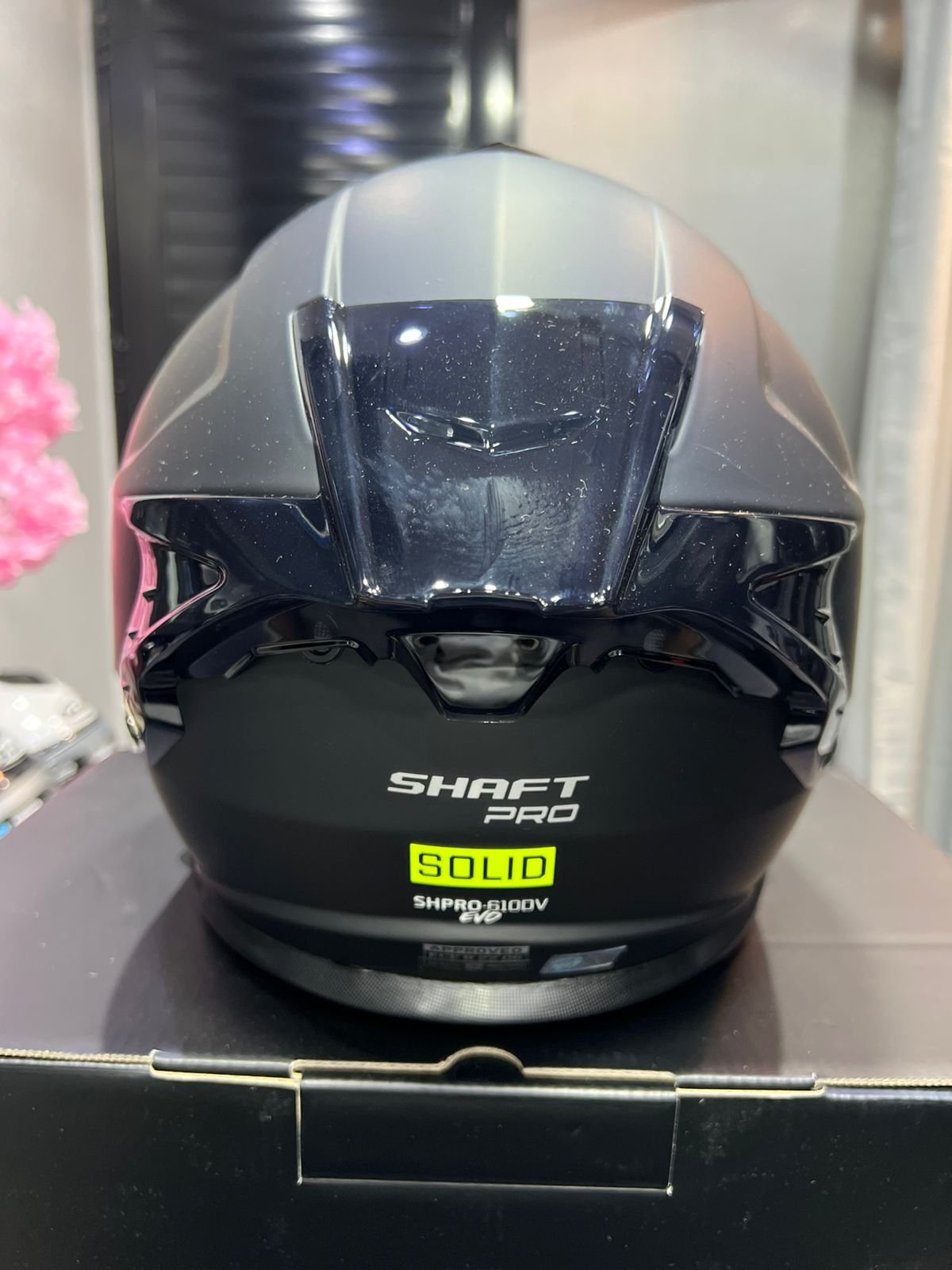 Casco SHAFT PRO SERIES 610DV Negro Amarillo Neon