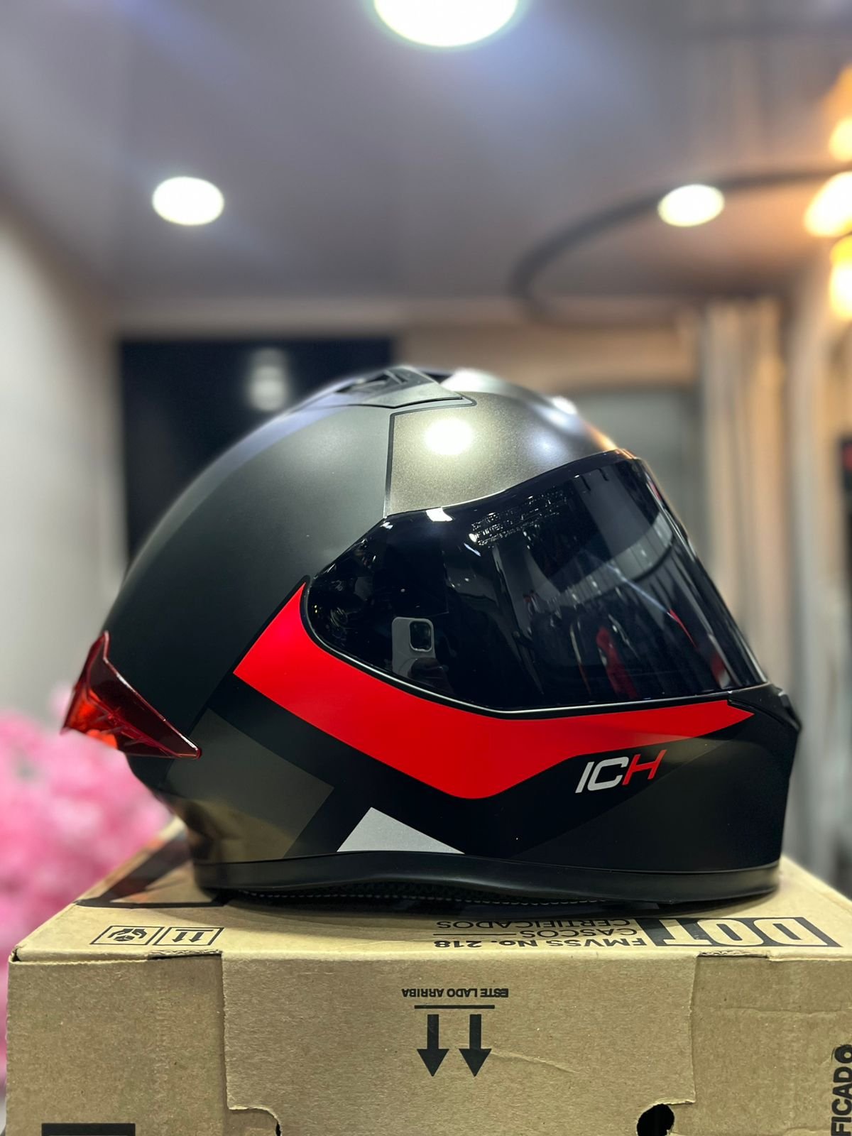 Casco ICH 503SP Kendry Rojo