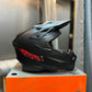 Casco HRO MX03 Solid Negro Rojo