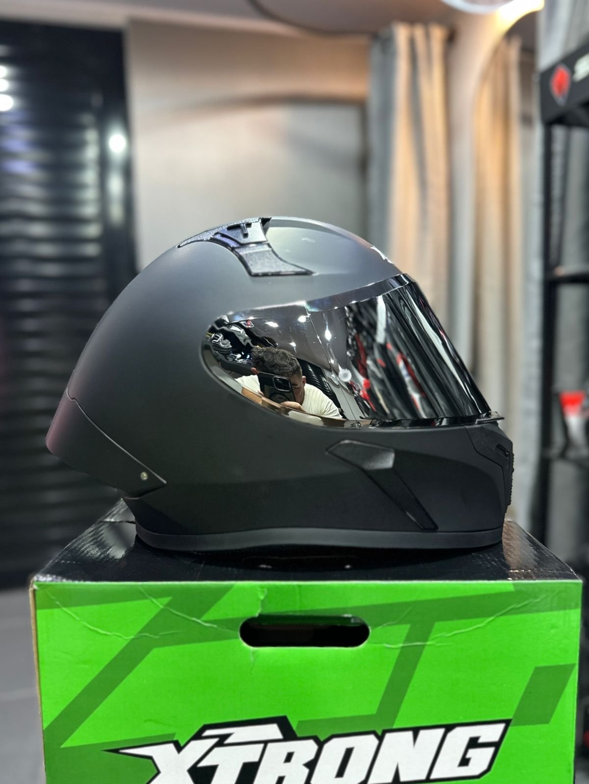 Casco Integral XTRONG Ranger Negro Mate