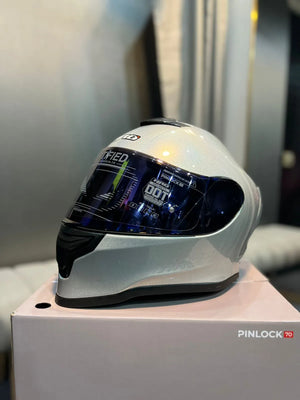 Casco HRO 506SP Gris Perlado