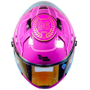 Casco XTRONG XTR-352 - Blue Pink