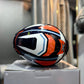 Casco X One 500RS Silik Naranja