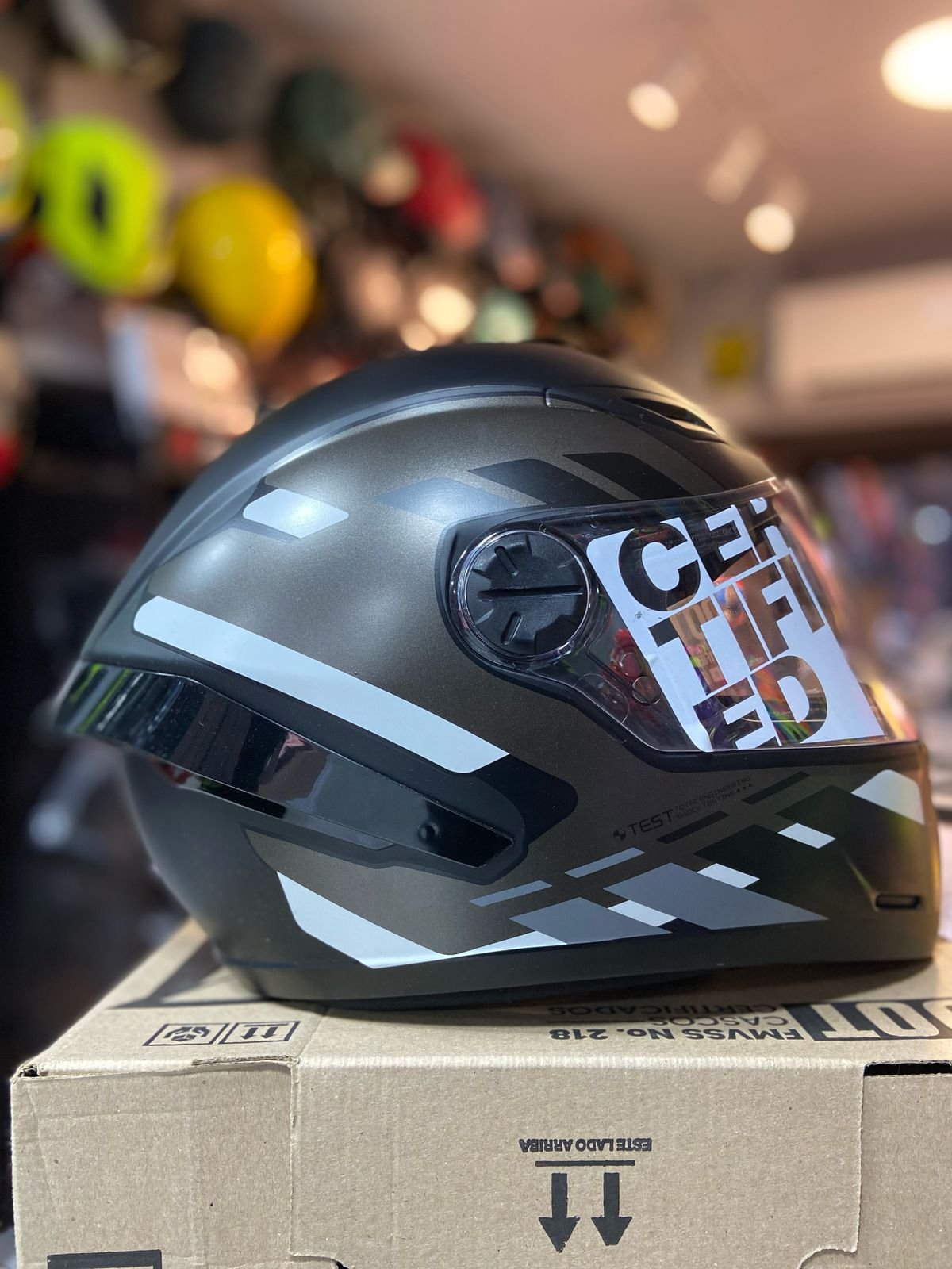 Casco ICH 501sp Fitar Gris