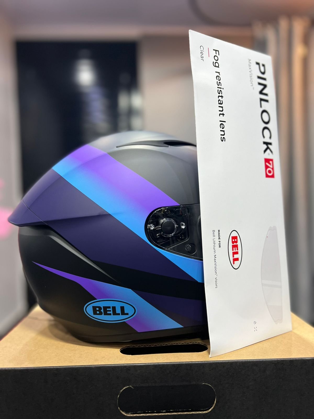 Casco BELL Lithium Morado